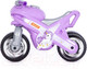 Миниатюра изображения товара Каталка детская Полесье Мотоцикл МХ / 09187 (сиреневый)