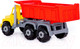 Миниатюра изображения товара Самосвал игрушечный Полесье Супергигант / 96630 (желтый/красный)
