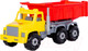 Миниатюра изображения товара Самосвал игрушечный Полесье Супергигант / 96630 (желтый/красный)