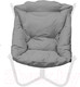 Миниатюра изображения товара Кресло садовое M-Group Чил / 12360109 (белый/серая подушка)