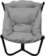 Миниатюра изображения товара Кресло садовое M-Group Чил / 12360409 (черный/серая подушка)