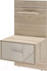 Миниатюра изображения товара Прикроватная тумба Stolline Лациа / СТЛ.418.02 (дуб санремо/крем бежевый)
