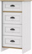 Миниатюра изображения товара Комод Stolline Тифани / СТЛ.305.17 (дуб небраска/белый)