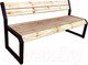Миниатюра изображения товара Скамья садовая M-Group Модерн 40 / 18190420 (2м)