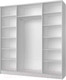 Миниатюра изображения товара Шкаф-купе Stolline Марвин-3 2-х дверный / СТЛ.532.02 (белый/белый глянец)