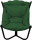 Миниатюра изображения товара Кресло садовое M-Group Чил / 12360404 (черный/зеленая подушка)