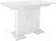 Миниатюра изображения товара Обеденный стол Stolline Фрегат (белый/стекло белое)