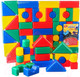 Миниатюра изображения товара Конструктор Синий трактор Цветные кубики / 9586802