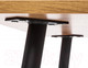 Миниатюра изображения товара Обеденный стол Tetchair Pluto (дуб вотан/черный)
