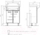 Миниатюра изображения товара Тумба с умывальником Volna Joli 60.2D Балтика 60 (напольная)
