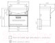 Миниатюра изображения товара Тумба с умывальником Volna Joli 60.1Y Балтика 60 (подвесная)