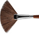 Миниатюра изображения товара Кисть для рисования Escoda Versatil Brush. Синтетика веерная №2 / S3040-2 (темно-коричневый)
