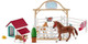 Миниатюра изображения товара Игровой набор Schleich Лошади для гостей Ханны с собакой Руби / 42458/14598