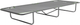 Миниатюра изображения товара Раскладушка туристическая Helios T-HS-BD630-98828-GG (зеленый/серый)
