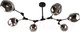 Миниатюра изображения товара Потолочный светильник Mirastyle BL-9144/6B BK