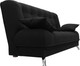 Миниатюра изображения товара Диван Лига Диванов Анна / 28073 (микровельвет черный)