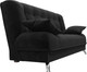 Миниатюра изображения товара Диван Лига Диванов Анна / 102743 (велюр черный)