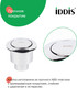 Миниатюра изображения товара Кнопка смыва IDDIS 92038SB1AR