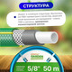 Миниатюра изображения товара Шланг поливочный Startul ST6040-5/8-50