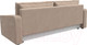 Миниатюра изображения товара Диван Лига Диванов Лига-009 / 118040 (велюр бежевый)