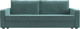 Миниатюра изображения товара Диван Лига Диванов Лига-009 / 118041 (велюр бирюзовый)