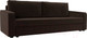 Миниатюра изображения товара Диван Лига Диванов Лига-009 / 118053 (микровельвет коричневый)