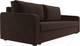 Миниатюра изображения товара Диван Лига Диванов Лига-009 / 118053 (микровельвет коричневый)
