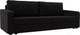 Миниатюра изображения товара Диван Лига Диванов Лига-009 / 118056 (микровельвет черный)