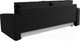 Миниатюра изображения товара Диван Лига Диванов Лига-009 / 118056 (микровельвет черный)