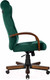 Миниатюра изображения товара Кресло офисное Бюрократ T-9928WALNUT Fabric (зеленый Italia Green/дерево)