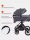 Миниатюра изображения товара Детская универсальная коляска Rant Falcon 3 в 1 / RA098 (Graphite)