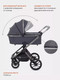 Миниатюра изображения товара Детская универсальная коляска Rant Falcon 3 в 1 / RA098 (Graphite)