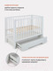 Миниатюра изображения товара Детская кроватка Rant Bergen / 770 (Cloud White)
