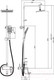 Миниатюра изображения товара Душевая система со смесителем Rossinka Silvermix RS46-46