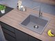 Миниатюра изображения товара Мойка кухонная Berge BR-5050 (графит)