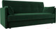 Миниатюра изображения товара Диван Лига Диванов Лига-018 / 117841 (велюр зеленый)