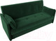 Миниатюра изображения товара Диван Лига Диванов Лига-018 / 117841 (велюр зеленый)
