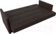 Миниатюра изображения товара Диван Лига Диванов Лига-018 / 117887 (экокожа коричневый)