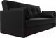 Миниатюра изображения товара Диван Лига Диванов Лига-018 / 117889 (экокожа черный)