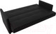 Миниатюра изображения товара Диван Лига Диванов Лига-018 / 117889 (экокожа черный)