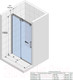 Миниатюра изображения товара Душевая дверь Riho Ocean G006003120 (раздвижная, 140)
