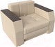 Миниатюра изображения товара Кресло-кровать Лига Диванов Атлантида / 27861 (экокожа бежевый)