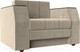 Миниатюра изображения товара Кресло-кровать Лига Диванов Атлантида / 28413 (микровельвет бежевый)