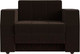 Миниатюра изображения товара Кресло-кровать Лига Диванов Атлантида / 28415 (микровельвет коричневый)