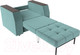 Миниатюра изображения товара Кресло-кровать Лига Диванов Атлантида / 113836 (велюр бирюзовый)