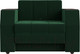Миниатюра изображения товара Кресло-кровать Лига Диванов Атлантида / 113838 (велюр зеленый)