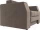 Миниатюра изображения товара Кресло-кровать Лига Диванов Атлантида / 113839 (велюр коричневый)
