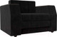 Миниатюра изображения товара Кресло-кровать Лига Диванов Атлантида / 113842 (велюр черный)