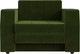 Миниатюра изображения товара Кресло-кровать Лига Диванов Атлантида / 113855 (микровельвет зеленый)