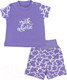 Миниатюра изображения товара Комплект одежды для малышей Rant Milk-Aholic с шортами / 2-81/1 (фиолетовый, р.74)